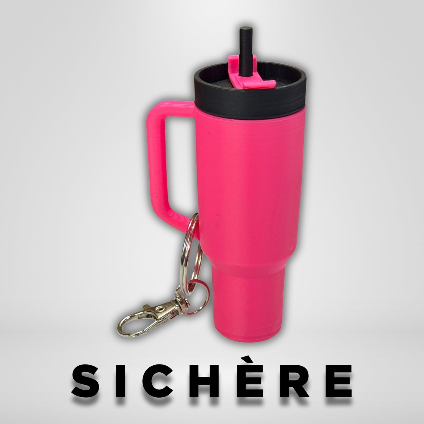 Hot Pink Tumbler Lip Balm Holder