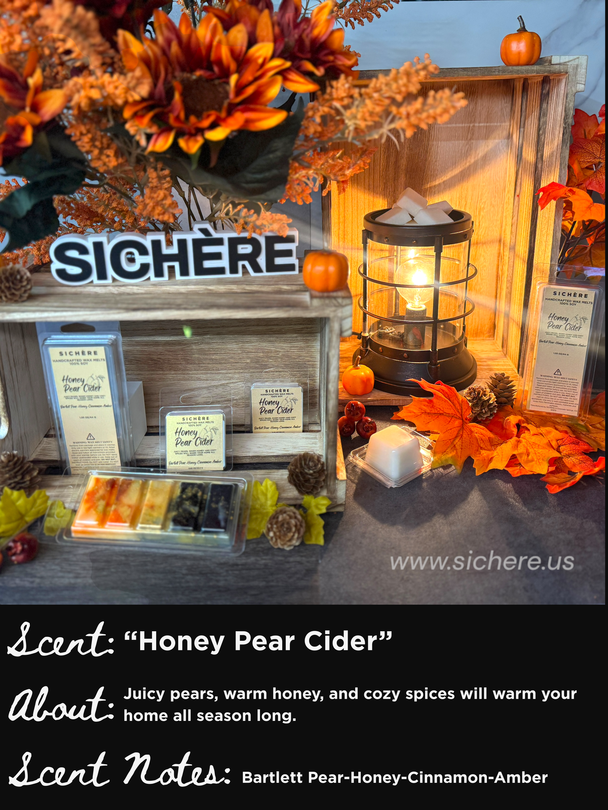 Honey Pear Cider Wax Melts