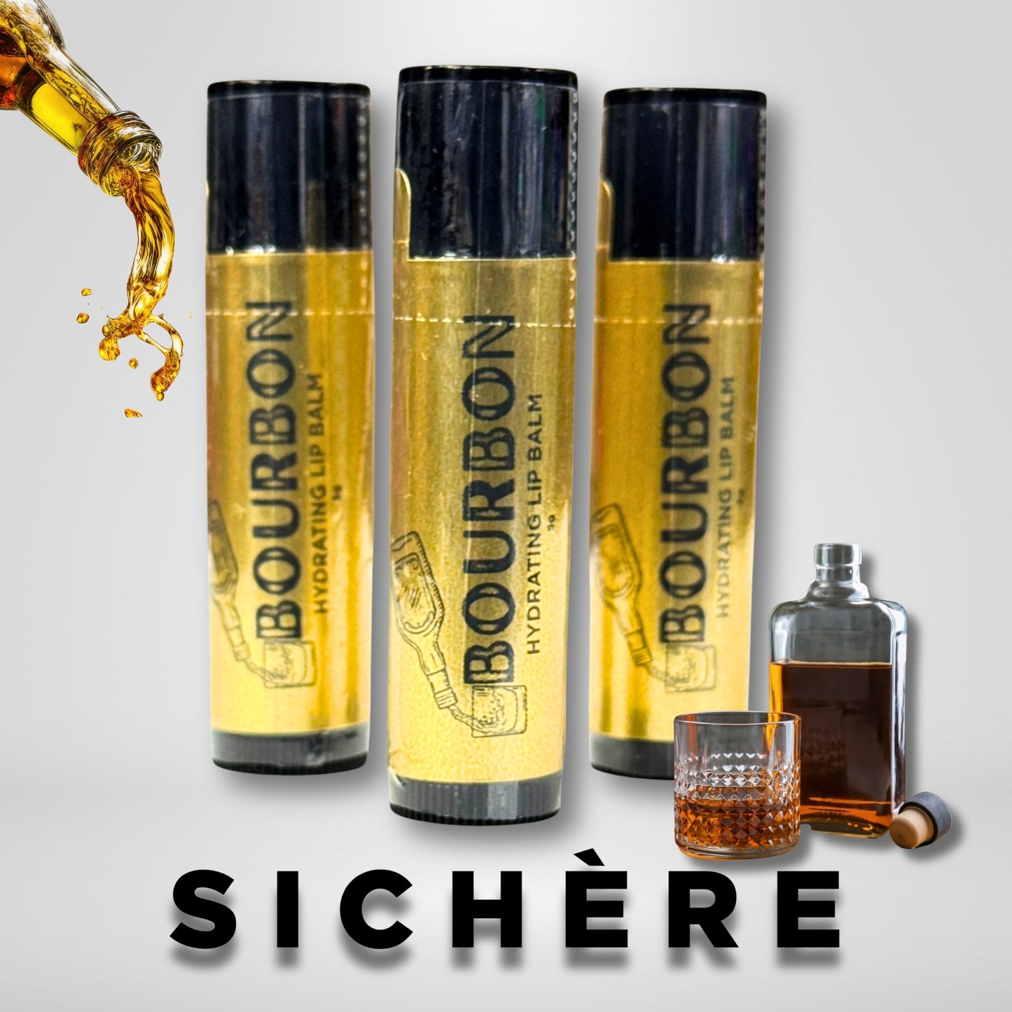 Bourbon Lip Balm