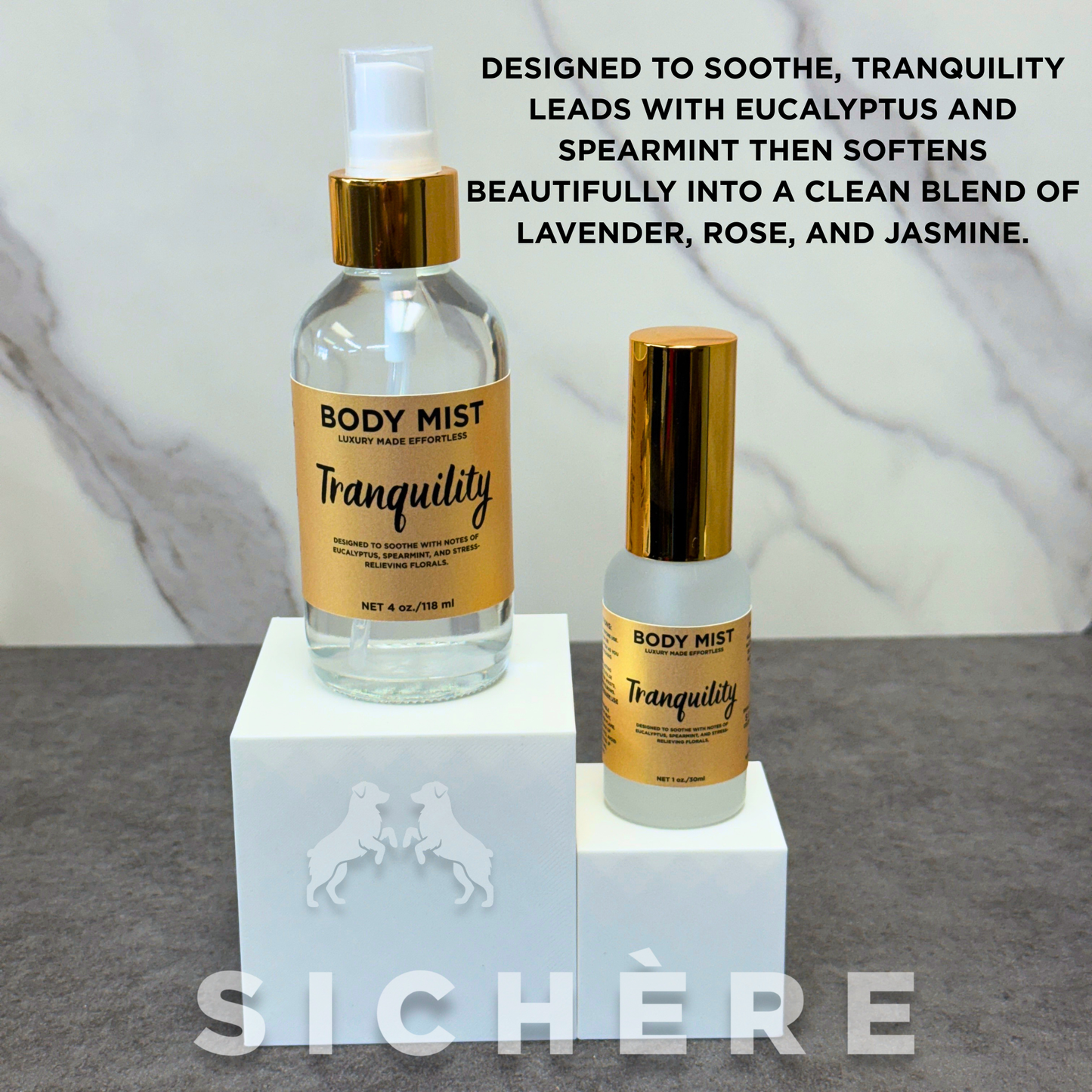 Tranquility Body Mist Spray (Bath & Body Works "Stress Relief"-Type)
