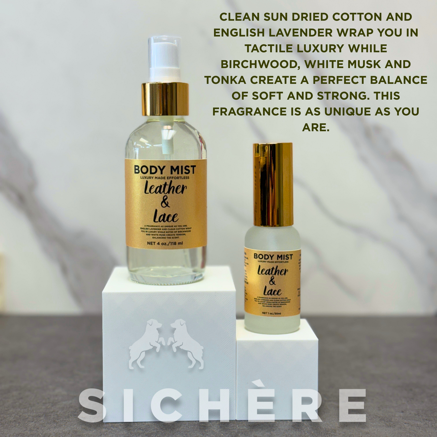 Leather & Lace Body Mist Spray