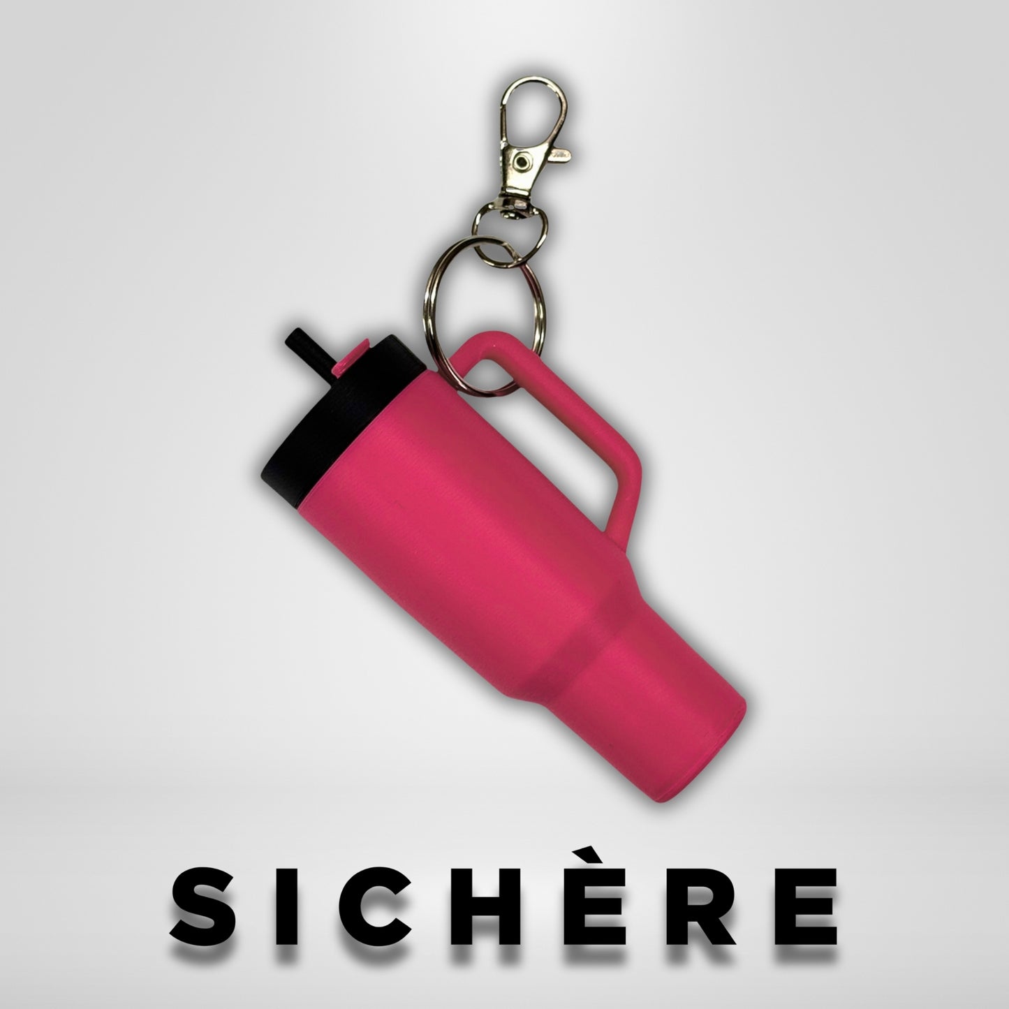 Hot Pink Tumbler Lip Balm Holder