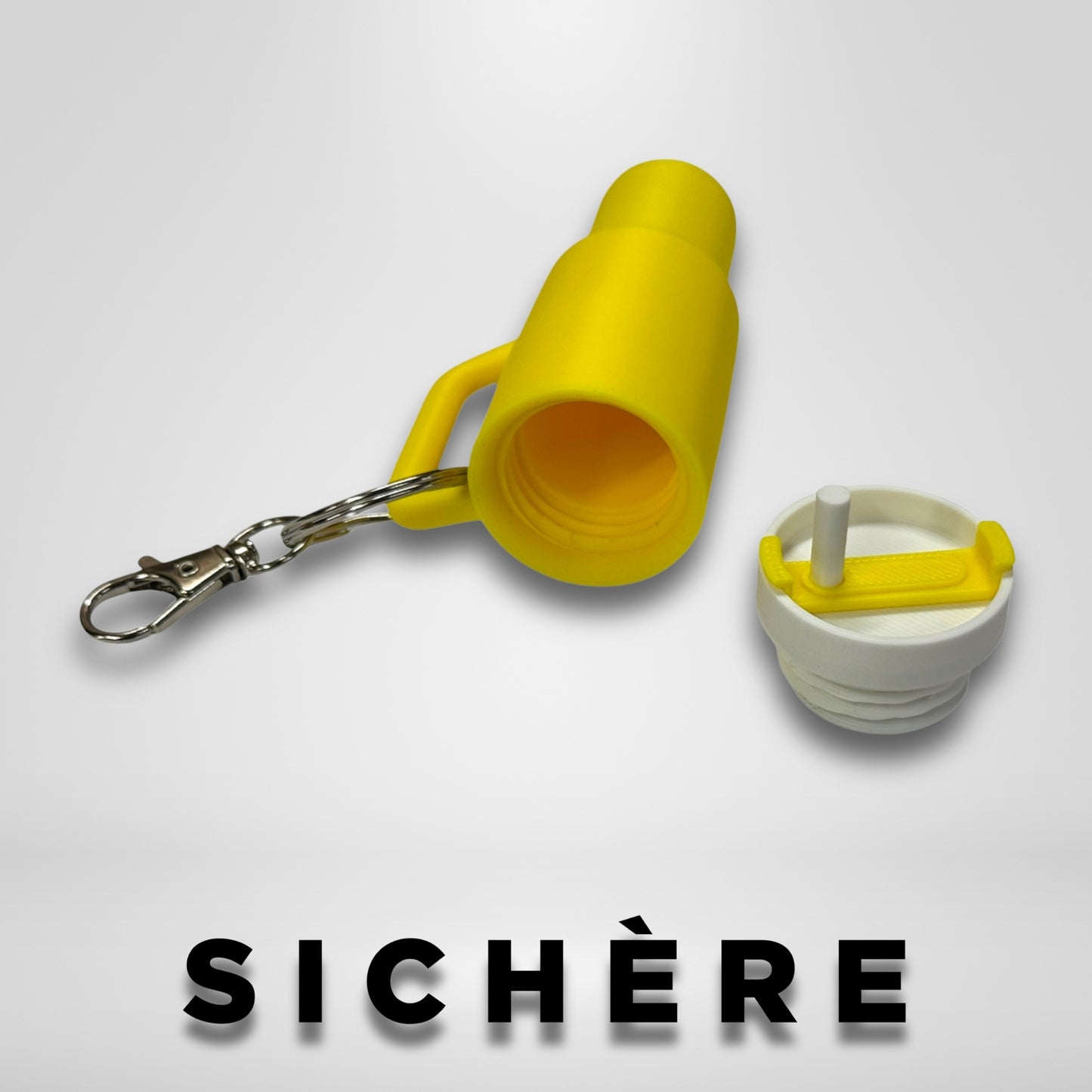 Yellow Tumbler Lip Balm Holder