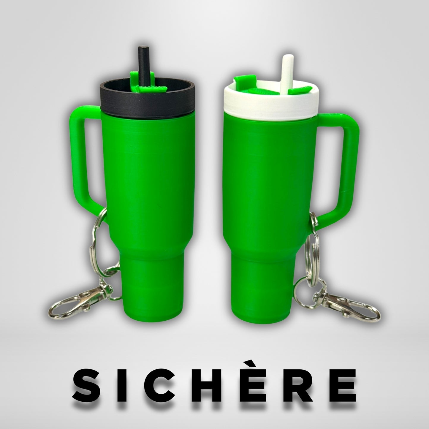 Green Tumbler Lip Balm Holder