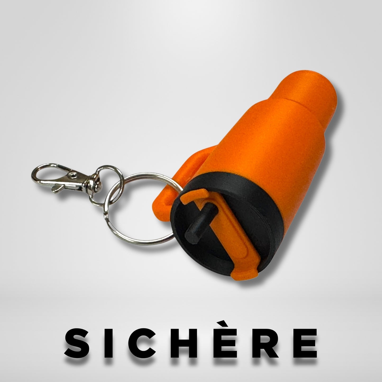 Orange Tumbler Lip Balm Holder
