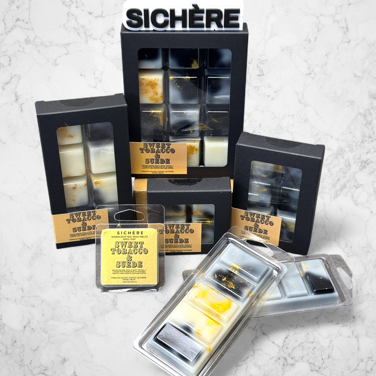 Sweet Tobacco & Suede Wax Melts